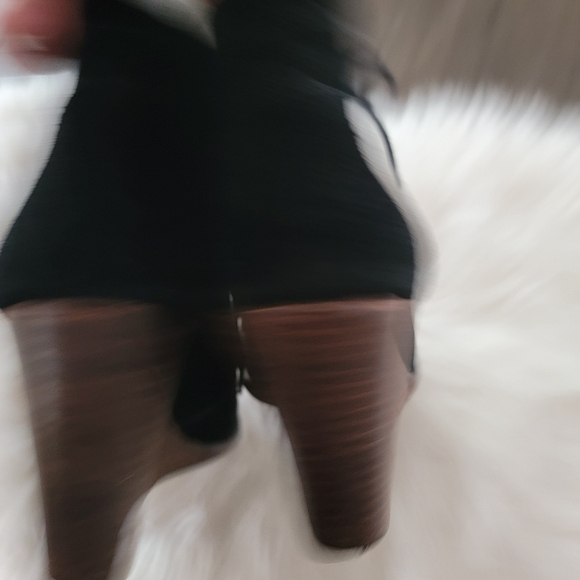 Lucky Brand Ysabel Wedge Bootie 7 - Picture 3 of 8